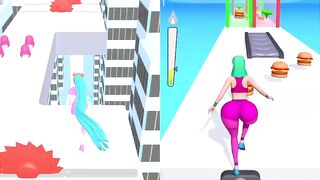 High Heels vs Twerk Race - Android IOS Gameplay