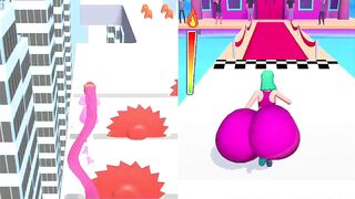 High Heels vs Twerk Race - Android IOS Gameplay