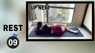 Stretching & workout booty intense | exercise for butt