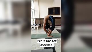 be flexible #yoga #gym #yogapractice #yogaraj #yogasanas #universityofpatanjali #uop #patanjali