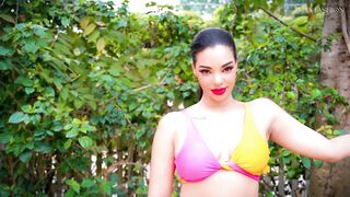 Micro Bikini Try On Haul, Swimwear Plus Size | Bikini Model Film