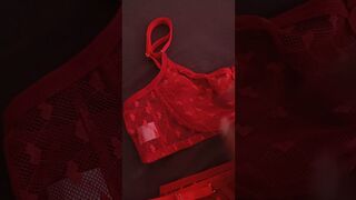 Lingerie: Cinta Liga Vermelha #brasil #goiania #lojaonline #modaíntima