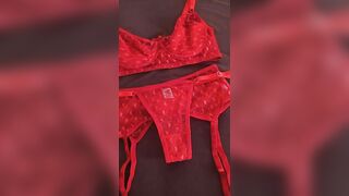 Lingerie: Cinta Liga Vermelha #brasil #goiania #lojaonline #modaíntima