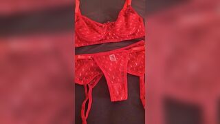 Lingerie: Cinta Liga Vermelha #brasil #goiania #lojaonline #modaíntima