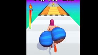 Twerk Race 3D Runni...#shorts #gaming