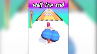 Twerk Race 3D Runni...#shorts #gaming