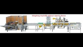 horizontal erector sealer corner sealer with flexible table Auto carton fold machine packing line