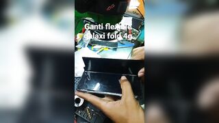 ganti flexible samsung fold 4g f900u