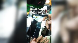 ganti flexible samsung fold 4g f900u