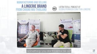 Manufacturing and Selling a Lingerie Brand from Chiang Mai Thailand