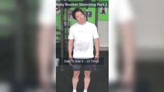 Baby Boomer Stretching Part 1 #Shorts