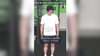 Baby Boomer Stretching Part 1 #Shorts