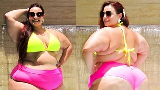 Brazilian Plus Size Thong Bikinis: Exploring Trends and Styles