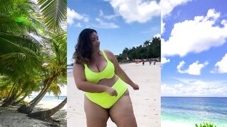 Brazilian Plus Size Thong Bikinis: Exploring Trends and Styles