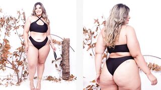 Brazilian Plus Size Thong Bikinis: Exploring Trends and Styles