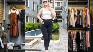 HOW TO DRESS RED MINI SKIRT SUMMER TRY ON HAUL AND IDEAS FOR YOU,Curvy Model Fashion,Plus Size model