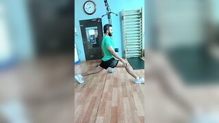 leg streching #yoga #gymnast #yogalife #gym #trending #fitness #tennis #subscribe