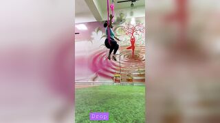 Aerial Yoga Classes | Aerial Class in noida | Aerial hammock For beginners | Aerial Yoga girls batch