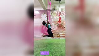 Aerial Yoga Classes | Aerial Class in noida | Aerial hammock For beginners | Aerial Yoga girls batch