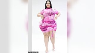 Plus Size Model Latest Summer Shein Dresses #lingerie #plussize #shein