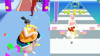 satisfying top play store games playing every day | body race | twerk master | newapk #gameplay