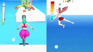 satisfying top play store games playing every day | body race | twerk master | newapk #gameplay