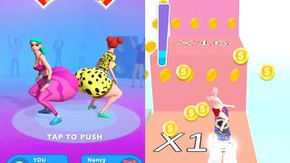 satisfying top play store games playing every day | body race | twerk master | newapk #gameplay