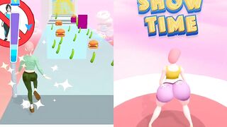 satisfying top play store games playing every day | body race | twerk master | newapk #gameplay