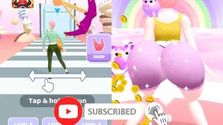 satisfying top play store games playing every day | body race | twerk master | newapk #gameplay