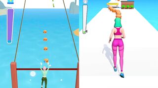 satisfying top play store games playing every day | body race | twerk master | newapk #gameplay