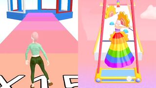 satisfying top play store games playing every day | body race | twerk master | newapk #gameplay