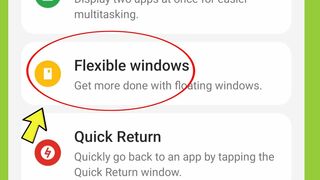 Oneplus Mobile | Flexible windows Settings in Nord ce3