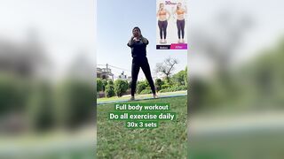 Full body workout । weight loss । reduce belly fat #ytshort #yoga #weightloss