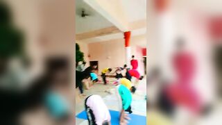 सूर्य नमस्कार | practice session | #yoga #ytshort #ytshorts #trending #viral #backbending #health