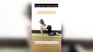 Yoga for Backpain!.#yt #ytshorts #yogaforbackpainrelief #trending