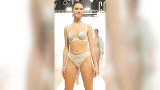 4K Vertical Paris Lingerie LISE CHARMEL EP 3 Salon International De La Lingerie 2023