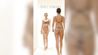 4K Vertical Paris Lingerie LISE CHARMEL EP 3 Salon International De La Lingerie 2023