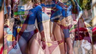 Sexy Super hero Thong / Lingerie [AI] [Flipbook] [AI Girl] AI SuperHero