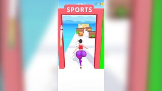 Twerk race 3d - running game #shorts #games #viralshorts #youtubeshorts #shortsvideo