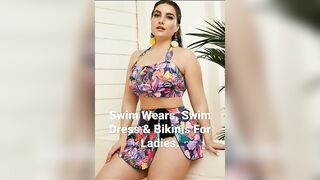 Swim Wears, Swim Dress & Bikinis For Ladies.