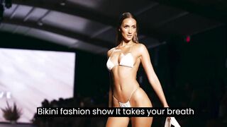 Bikini Fashion Show in Slow Motion