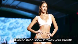 Bikini Fashion Show in Slow Motion