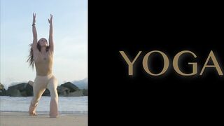 Yoga at the Beach (Beauty Shots)