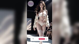 Swim Week 4K AI ART AI Pretty Girl Fashion Show Lingerie Underwear Lookbook Bikinigirls - ep. 02