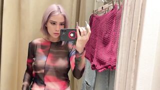 [4K] Exploring Transparent Clothes | Try on Haul with Maria