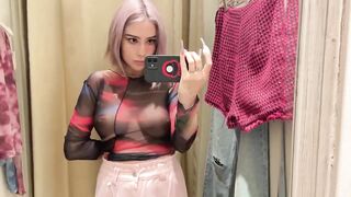 [4K] Exploring Transparent Clothes | Try on Haul with Maria