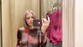 [4K] Exploring Transparent Clothes | Try on Haul with Maria