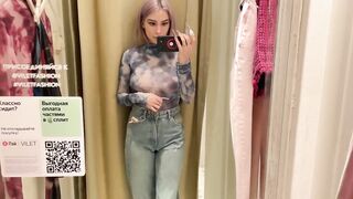 [4K] Exploring Transparent Clothes | Try on Haul with Maria