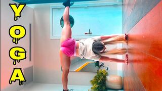 Yoga videos compilation | (2024) See through Bikinis haul