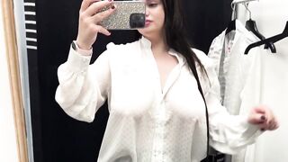 Transparent Clothing Try on Haul New Awesome Finds No Bra Style